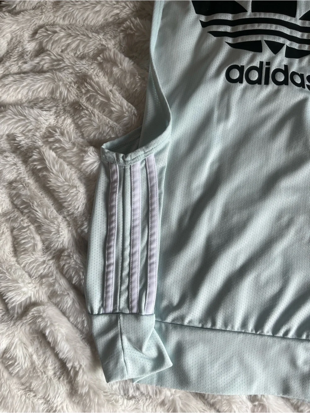 adidas Mint Green mesh back less tank